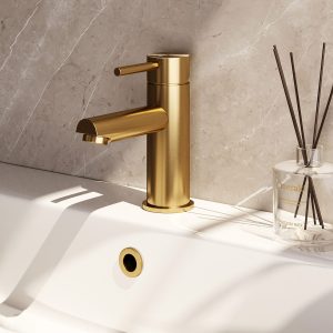 brauer-wastafelkraan-opbouw-pvd-gecoat-6-kleuren-coldstart-lange-hendel-laag